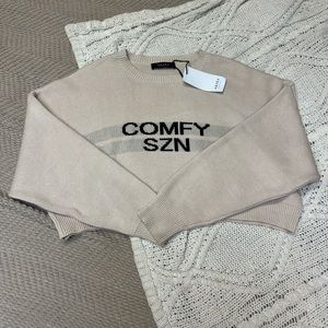Cropped sweater from Akira